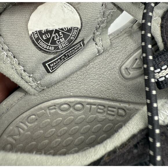 Keen Sandals Women's Whisper Size 6 Elastic Laces Black Outdoor Water Hiking‎ - Picture 8 of 10